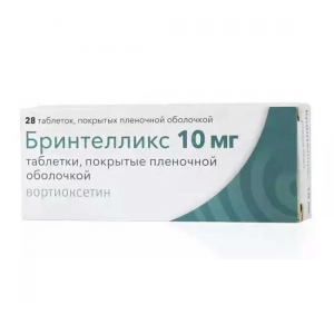 Купить  Бринтелликс таблетки ппо 10мг №28