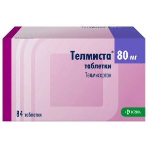 Купить  Телмиста таб ппо 80мг №84