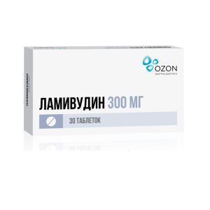 Ламивудин 300 мг 30 шт таблетки покрытые пленочной оболочкой Купить Ламивудин 300 мг 30 шт таблетки покрытые пленочной оболочкой