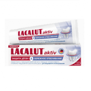 Lacalut Activ-White зубная паста 75мл Купить Lacalut Activ-White зубная паста 75мл