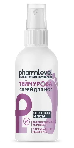 Купить  Теймурова, спрей для ног от запаха и пота 150г