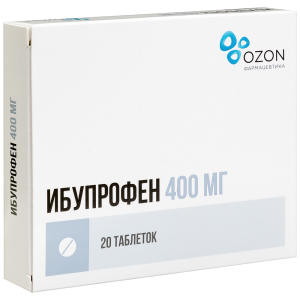 Купить  Ибупрофен таб ппо 400мг №20