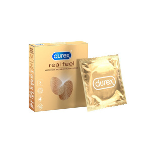 Купить  Durex Real Feel презервативы для естественных ощущений 3 шт.