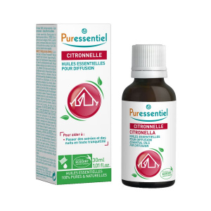 Купить Puressentiel  комплекс масел 30мл цитронелла+3 эф масла