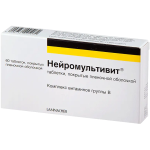 Купить  Нейромультивит 60 шт таблетки покрытые пленочной оболочкой