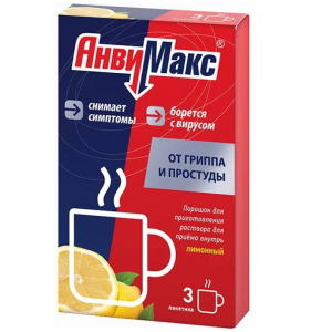 Купить  Анвимакс порошок д/р-ра д/внутр 5г №3 лимон