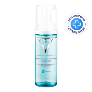 Купить  Vichy Purete Thermale пенка очищающая, придающая сияние, 150мл