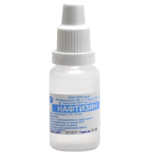 Купить  Нафтизин капли назальные 0,05% флакон-капельница 15мл