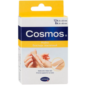 Пластырь Космос Эластик №20 2-х размеров Купить Пластырь Космос Эластик №20 2-х размеров