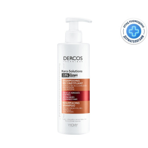 Купить  Vichy Dercos Kera-Solutions шампунь реконструирующий с про-кератином, 250мл