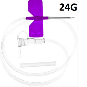 Купить  Игла-бабочка 24G №1