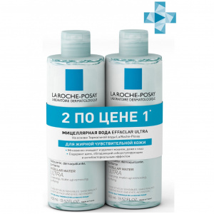 Купить  La Roche-Posay Effaclar вода мицелл ультра 400мл №2 д/жирн и пробл кожи