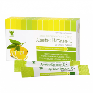 Купить  ARNEBIA Витамин С пор д/внутр примен 5г №10 лимон (Nutrilo GmbH)