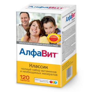 Купить  Алфавит Классик 120 шт таблетки