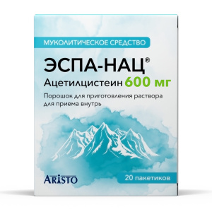 Купить  Эспа-Нац пор д/р-ра д/внутр 600мг пак 3г №20