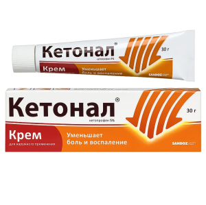 Купить  Кетонал 5% 30 г крем для наружного применения