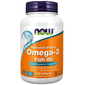 Купить  Now Foods Омега-3 1400 мг 200 шт капсулы