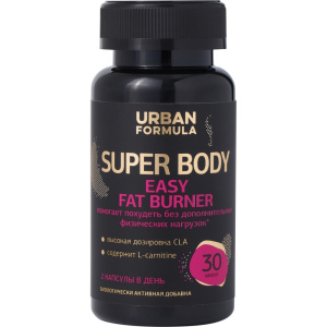 Купить  Urban Formula Easy Fat Burner L-Карнитин Зеленый чай 30 шт капсулы