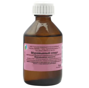 Купить  Муравьиный спирт 1,4 % 50 мл раствор для наружного применения спиртовой