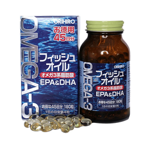 Orihiro Омега-3 445 мг 180 шт капсулы Купить Orihiro Омега-3 445 мг 180 шт капсулы