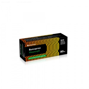 Купить  Валсартан таб ппо 80мг №30