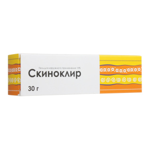 Купить  Скиноклир 15 % 30 г гель для наружного применения