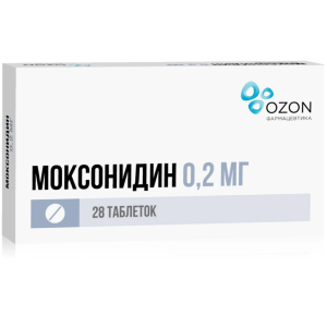 Купить  Моксонидин таб ппо 200мкг №28