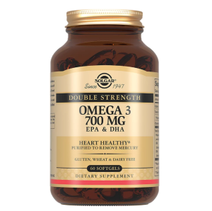 Купить  Solgar Двойная Омега-3 700 мг ЭПК и ДГК  60 шт капсулы