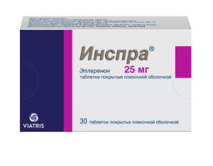 Купить  Инспра таблетки ппо 25мг №30