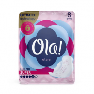 Купить  Ola! Ultra Super прокладки №8 шелк пов