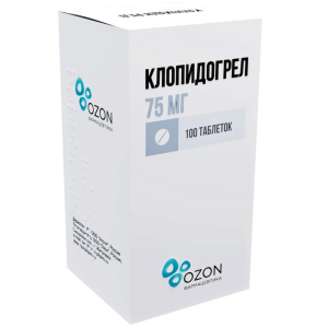 Купить  Клопидогрел таб ппо 75мг №100