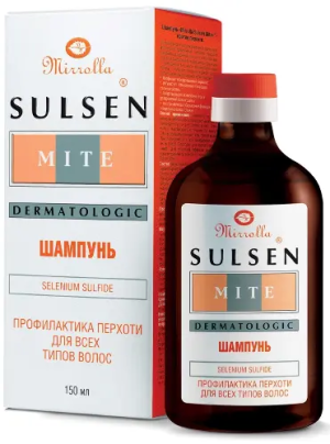 Купить  Сульсен Мите шампунь 1% 150 мл против перхоти