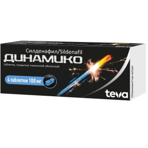 Купить  Динамико таб ппо 100мг №4