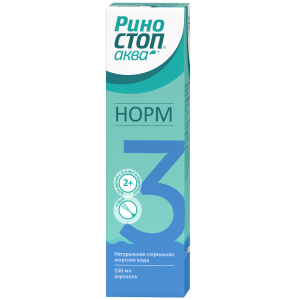 Купить  Риностоп Аква Норм 150 мл спрей назальный