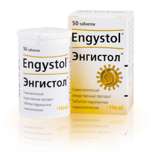 Купить  Энгистол таб д/рассас гомеопат №50