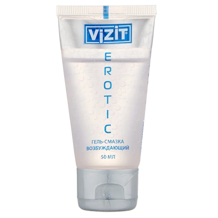 VIZIT Erotic гель-смазка/лубрикант 50мл возбуждающий цена — ⭐250 ₽ ⭐ ...