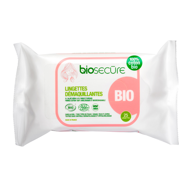 Купить BioSecure салфетки влаж №25 д/удал макияжа