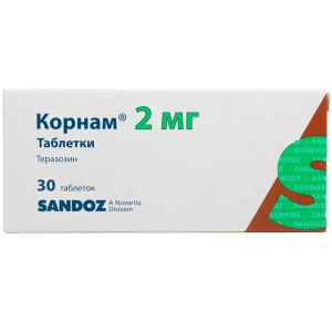 Купить  Корнам 2 мг 30 шт таблетки
