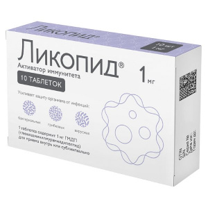 Купить Ликопид таб 1мг №10