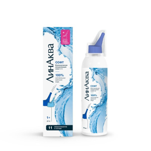 Купить  ЛинАква Софт 0,9 % 150 мл средство для орошения и промывания носа