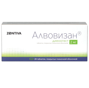 Купить  Алвовизан 2 мг 28 шт таблетки покрытые пленочной оболочкой