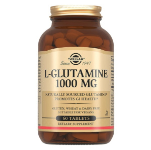 Купить  Solgar L-Глутамин 1000 мг 60 шт таблетки