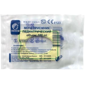 Купить  Мочеприемник для детей Инекта однократного применения 100мл №1