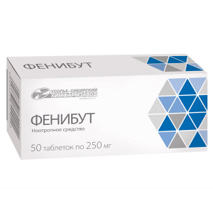 Фенибут таб 250мг №50