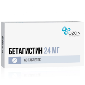 Купить  Бетагистин-Озон таб 24мг №60