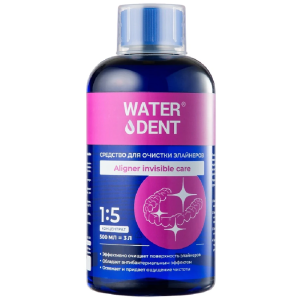 Вотердент ср-во 500мл для очистки элайнеров алигнер инвизибл кэр Купить Вотердент ср-во 500мл для очистки элайнеров алигнер инвизибл кэр