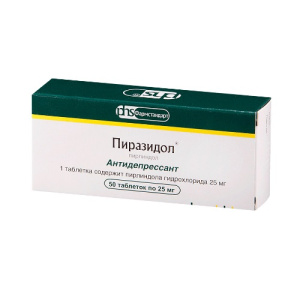 Купить  Пиразидол таблетки 25мг №50