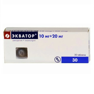 Купить  Экватор таб 10мг+20мг №30