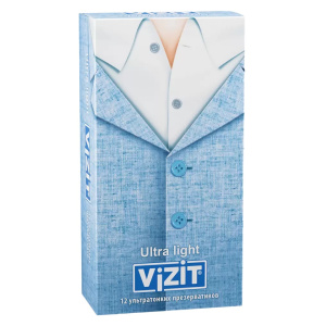 Купить VIZIT Hi-tech ultralight презервативы ультра тонкие 12 шт.