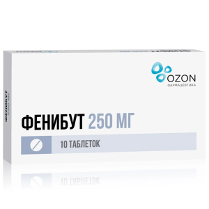 Купить  Фенибут таблетки 250мг №10